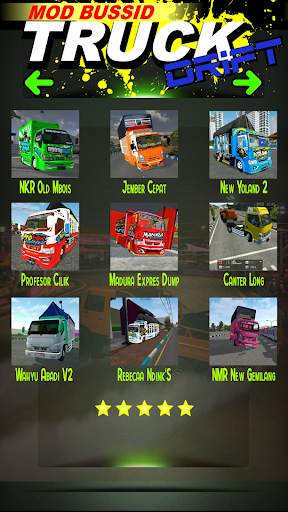 Mod Bussid Truck Drift screenshot 4