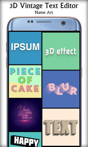 3D Vintage Text Editor - Name Art screenshot 4