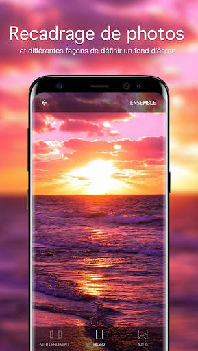 Fond d'écran coucher de soleil screenshot 3