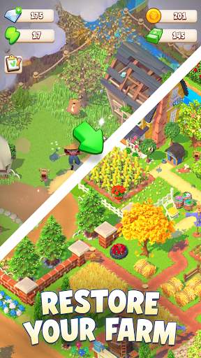 Hay Day Pop: Puzzles & Farms 2 تصوير الشاشة