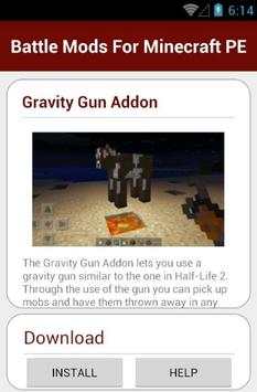 Battle Mods For Minecraft PE screenshot 5