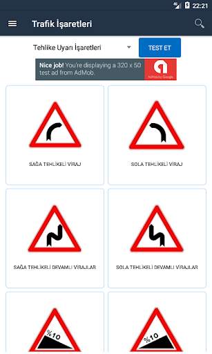 Trafik İşaretleri (Sınavlı) screenshot 3