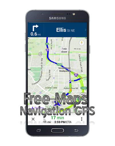 free maps navigation gps screenshot 2