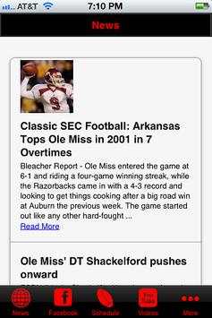 Football News - Ole Miss Edition screenshot 2