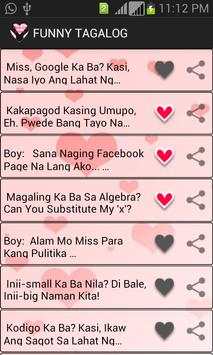 Pinoy Pickup Lines Free screenshot 3