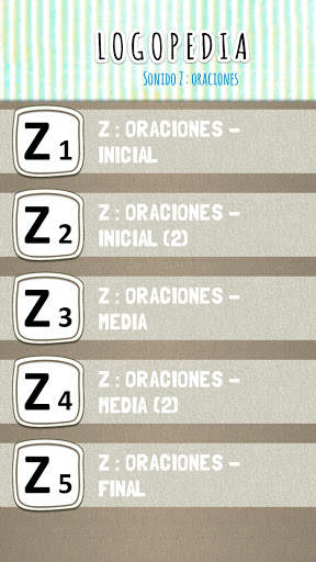 Logopedia 3 : ejercicios de articulación, español скриншот 17