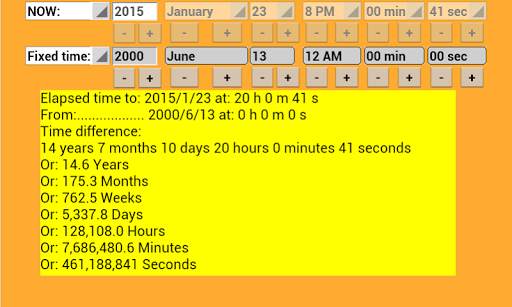 Time Calculator screenshot 1