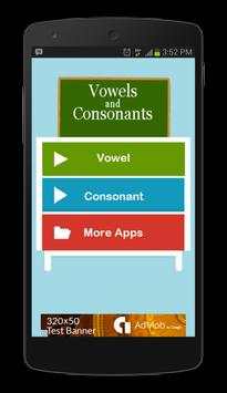 Vowels and Consonants screenshot 2