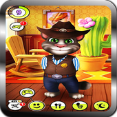 Talking Dacing cat icon