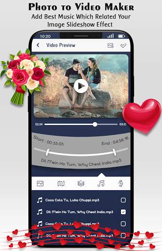 Photo to Video Maker with Music screenshot 4