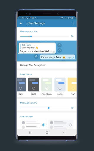 Plus Mass : Unofficial telegram Messenger screenshot 3
