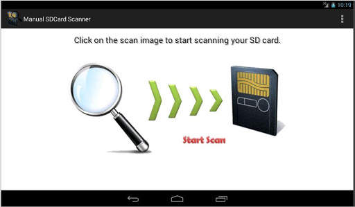 Manually Scan SD Card / Media screenshot 2