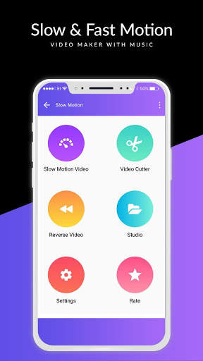 Slow Fast Motion Video Maker with Music screenshot 1