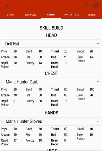Character Planner for Bloodborne screenshot 5