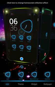 Next Launcher 3D Theme Galaxy screenshot 2