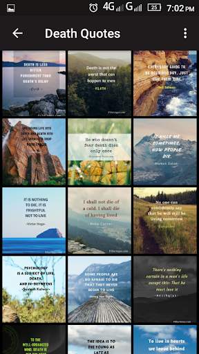 Death Quotes Wallpapers скриншот 3