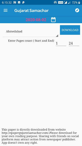 NewsPaper Downloader screenshot 2