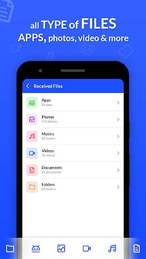 File transfer app - Share music, video, files screenshot 3