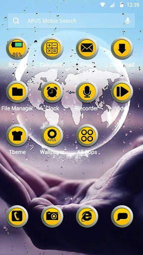 Word of innovation APUS theme screenshot 2