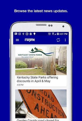 WYMT News screenshot 2