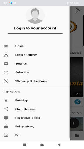 Video Status- Publish | Watch &Earn $ screenshot 1