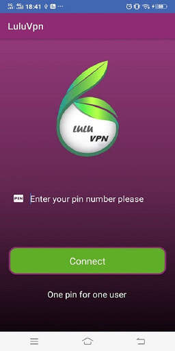 LuluVPN screenshot 1