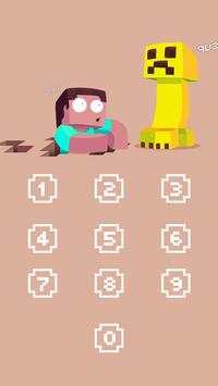 Applock Theme Minecraft screenshot 1