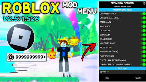 Roblox Mod Menu screenshot 1