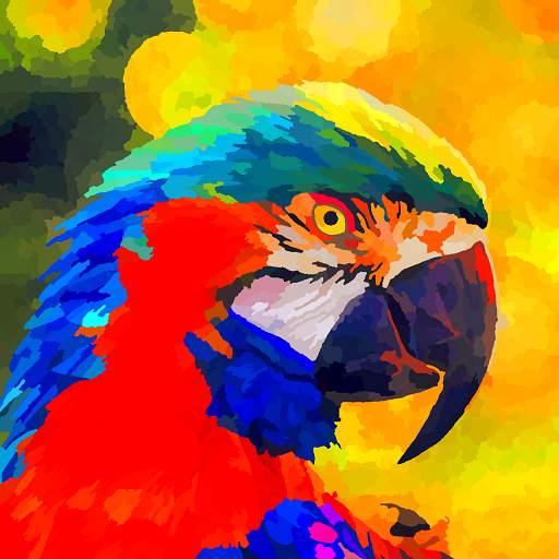 Fluffy Colors: Color by Number 126