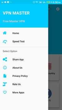 Master VPN - Free unblock Proxy VPN & security VPN screenshot 2