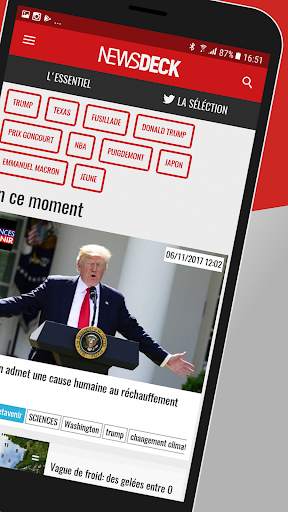 Newsdeck: Actu, News en direct screenshot 2