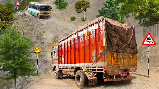 Indian Cargo Truck Simulator screenshot 10
