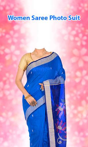 Women Saree Photo Suit screenshot 4