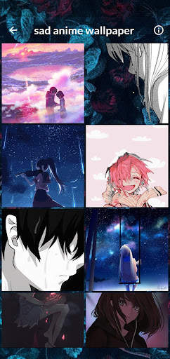 sad anime wallpaper screenshot 1