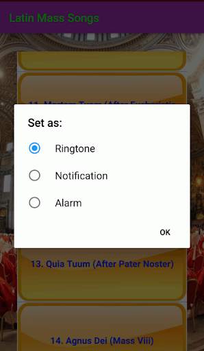 Latin Catholic Mass Songs | Lyric   Ringtone screenshot 4
