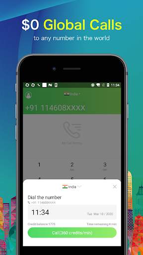 FreeCall - International Phone&Global Calling App screenshot 2