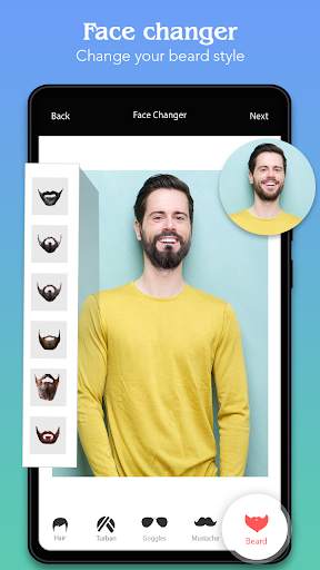 Face changer photo editor screenshot 1
