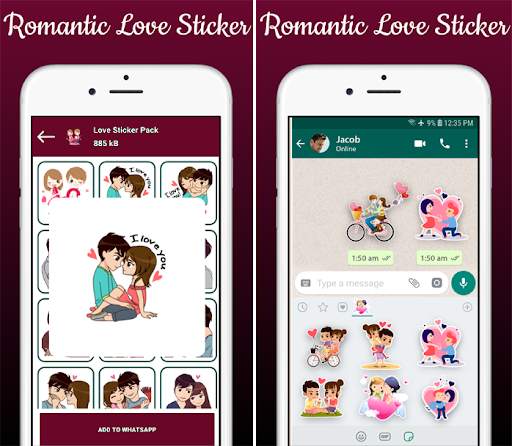 Valentine's Day Stickers Love screenshot 6