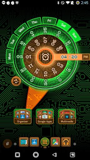 PCB Carrot ⁞ TSF Shell 3 Theme स्क्रीनशॉट 3