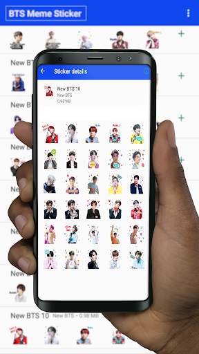 BTS Meme Sticker For WhatsApp screenshot 4