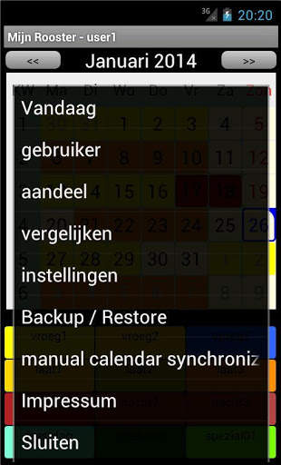 Mijn Rooster Shift Schedule screenshot 4