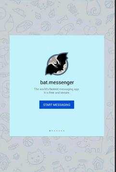 Bat messenger screenshot 1