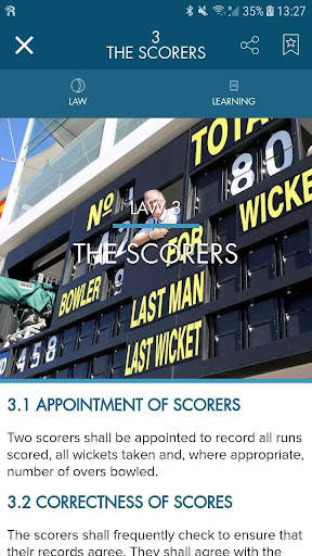 Official Laws of Cricket screenshot 4