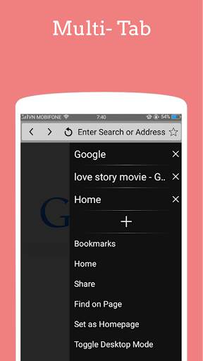 x Fast Browser: Light & Super Fast - x Browser pro screenshot 5