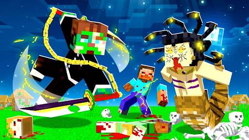 Demon Slayer Mod Minecraft PE screenshot 2