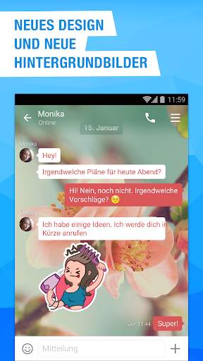 Videoanruf und chat screenshot 2