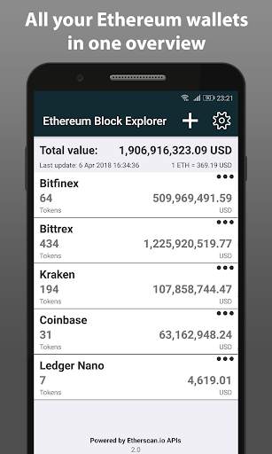 Ethereum Block Explorer 1 تصوير الشاشة