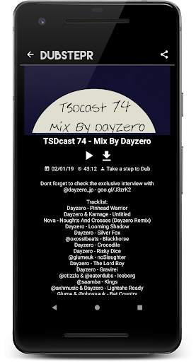 DUBSTEPR - Dubstep Mixes and Podcasts screenshot 4