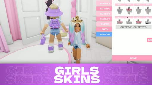 Skins for girls in roblox screenshot 1