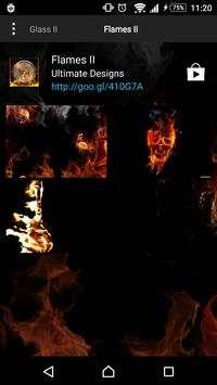 TSF Shell Theme Flames II 6 تصوير الشاشة
